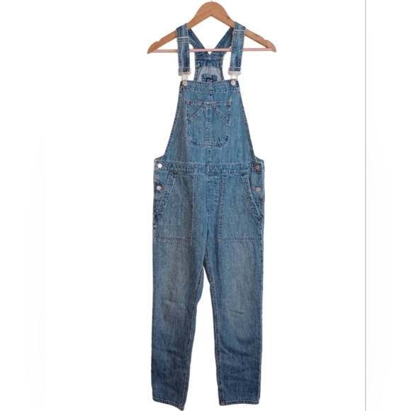 GAP Blue Denim Jumpsuit - Picture 3 of 11